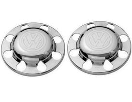 2 Tampa Cubo Cromada Traçao Volks Constellation 8 Furos