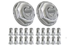 2 Tampa Cubo Dianteira Volvo Vm + Capa Porca Belga 32/33mm