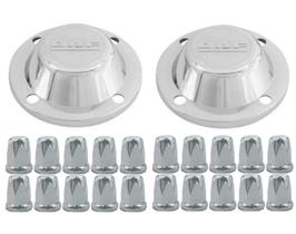 2 Tampa Cubo Dianteiro DAF + 20 Capa Porca Belga 32mm