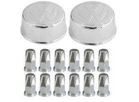 2 Tampa Cubo Dianteiro Volks 3/4 + 12 Capa Porca Belga 27mm 2 Tampa Cubo Dianteiro Volks 3/4 + 12 Capa Porca Belga 27mm