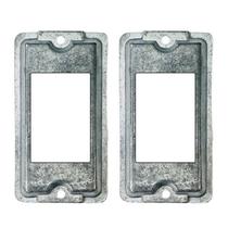 2 Tampa De Condulete 3/4 Furação 3 Tecla Alumínio Sieg