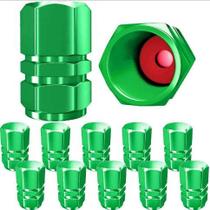 2 Tampinha Biquinho Válvula Pneu Carro Moto Alumínio Várias Cores Bicicleta Bike Estilo Bico Proteção