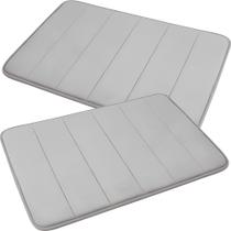 2 Tapete Banheiro super soft absorvente água banho 60cmx40cm