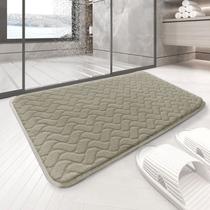 2 Tapete Banheiro Super Soft Macio Antiderrapante Orbg 40x60 - IDEALIZA