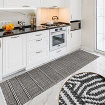 2 Tapete Cozinha Kilim Absorvente Indiano Luxo Klan 60X180