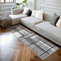 2 Tapete Passadeira Sala Sofá Corredor 57X180 Js Re Nap M52