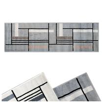 2 Tapete Passadeira Sala Sofá Corredor 57x180 Js Re Nap Vr