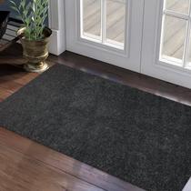 2 Tapete Porta Capacho Antiderrapante 40x75 Plain Liso Ch