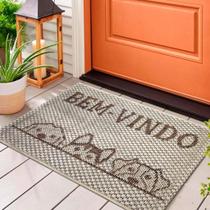 2 Tapete Porta Capacho Antiderrapante Js Cachorro 40X60 M87