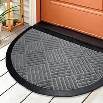 2 Tapete Porta Capacho Antiderrapante Meia Lua Greg Cz 40X60 2 Tapete Porta Capacho Antiderrapante Meia Lua Greg Cz 40X60