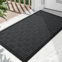 2 Tapete Porta Capacho Naska Antiderrapante Grande Gf 45X75