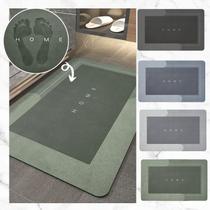 2 Tapetes Mágico Absorvente Antiderrapante Banheiro box