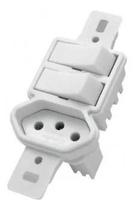 2 Teclas Simples + Tomada 20A Pollar Radial