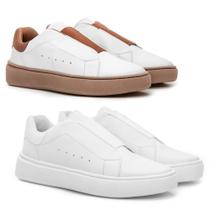 2 Tenis Casual Masculino Sneaker Ouversize com Ajuste em elastico premium