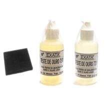 2 Test Ouro Exata Original - Pedra De Toque + Ácido 18k E 16k Com 30 Ml