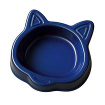 2 Tigela Comedouro Bebedouro Pet Gato Carinha de Gato FaceCat 130ml Raso - Avipet