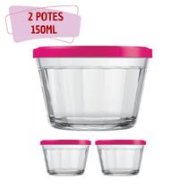 2 Tigela Vidro Americano C/Tampa Temperos Especiarias 150ml 2 Tigela Vidro Americano C/Tampa Temperos Especiarias 150ml