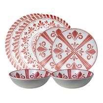 2 Tigelas 690ml Cumbuca Pratos 21cm Sobremesa e 27cm Comida 2 Tigelas 690ml Cumbuca Pratos 21cm Sobremesa e 27cm Comida