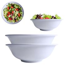 2 Tigelas Saladeira Bowl Grande Cumbuca em Melamina 1,2L - Fx