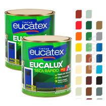 2 Tinta Esmalte Premium para Ferro e Madeira 225ml - Todas Cores