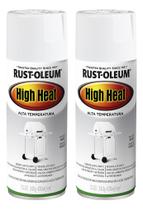 2 Tinta Spray Alta Temperatura Churrasqueira 650c Antiferrugem