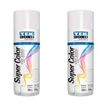 2 Tinta Spray Gelo Uso Geral Durável Resistente 350ml