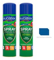 2 Tinta Spray P/ Pintar Moveis Metal Plastico Mdf - Eucatex