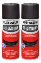 2 Tinta Spray Rust Oleum Para Para-choques Automotivo Preto 2 Tinta Spray Rust Oleum Para Para-choques Automotivo Preto