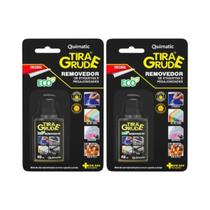 2 Tira Grude 40Ml Removedor De Cola Adesivos Etiquetas E Resíduos De Cola Limpa Superfícies Tapmatic Quimatic