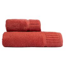 2 Toalhas de Banho Rosto Ótima Absorção 100% Algodão Grandes 2 Toalhas de Banho Rosto Ótima Absorção 100% Algodão Grandes
