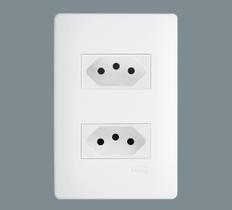 2 Tomada 2P+T 10A 250V - Pluzie 2 Tomada 2P+T 10A 250V - Pluzie