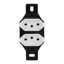 2 Tomadas 10a/20a 2211/15 Sem Placa - Pumalux 2 Tomadas 10a/20a 2211/15 Sem Placa - Pumalux