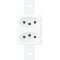2 Tomadas 2p+t 10a 250 Volts Distanciadas Blanc - 1337 - Fame 2 Tomadas 10a S-placa Blanc 1337 Fame 2 Tomadas 2p+t 10a 250 Volts Distanciadas Blanc - 1337 - Fame 2 Tomadas 10a S-placa Blanc 1337 Fame
