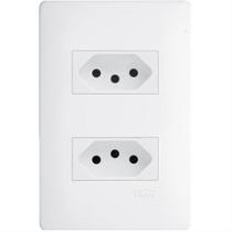 2 Tomadas 2p+t 10a 250 Volts Distanciadas Habitat - 2309 - Fame 2 Tomadas 10a C-placa Habit2309 Fame 2 Tomadas 2p+t 10a 250 Volts Distanciadas Habitat - 2309 - Fame 2 Tomadas 10a C-placa Habit2309 Fame