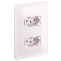 2 Tomadas 2P+T 4X2 10A 250V Zeffia - 680111 - PIAL 2 Tomadas 2P+T 4X2 10A 250V Zeffia - 680111 - PIAL