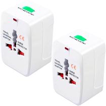 2 Tomadas Adaptador Universal Internacional Europa América 2 Tomadas Adaptador Universal Internacional Europa América