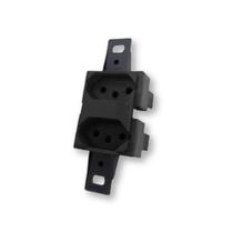 2 Tomadas Preto 2P+T 10A 250V Padrao 13329646 WEG 2 Tomadas Preto 2P+T 10A 250V Padrao 13329646 WEG