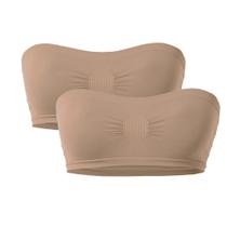 2 Top Sem Aro Faixa De Sustentação Sem Costura E Sem Bojo Plié