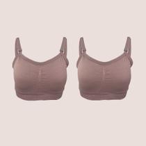 2 Top Teen Sem Costura Zee Rucci Com Bojo Removível Juvenil