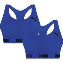 2 Tops Sem Costura E Sem Bojo Com Busto Anatômico E Costas Nadador Modelo Fitness