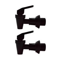 2 Torneiras Pretas 1/2 Bebed. Ind. CAR 100 IBBL - Original 2 Torneiras Pretas 1/2 Bebed. Ind. CAR 100 IBBL - Original