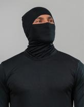 2 Touca Balaclava Preta Peluciada Pra Motoqueiro Inverno Touca Ninja Articulada