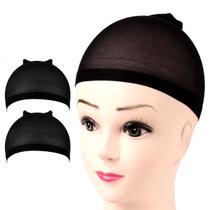 2 Toucas Meia Fina Lisa Prender Cabelos Embaixo Peruca Lace 2 Toucas Meia Fina Lisa Prender Cabelos Embaixo Peruca Lace