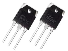 2 Transistor IGBT 80N60 F2DS TGAN80N60F2DS TO-3P 80A 600V