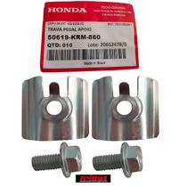 2 Trava Chapinha Pedal Estribo, Parafuso Titan 125 150 160