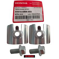 2 Trava Chapinha Pedal Estribo, Parafuso Titan 125-150-160