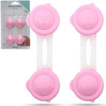 2 Trava Gaveta Armário Segurança Protetor Proteção Bebe 2 Trava Gaveta Armário Segurança Protetor Proteção Bebe