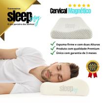 2 Travesseiro Cervical Pillow Magnetico Ortopedico Original - SLEEPING