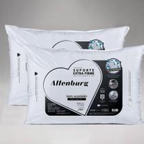 2 Travesseiros Altenburg Suporte Extra Firme Kit 50x70cm