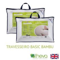 2 Travesseiros Basic Bambu - Alto Padrão
